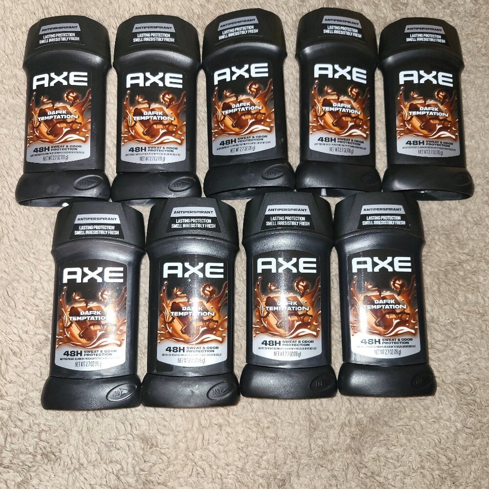 Axe Antiperspirant Dark Temptation (9) Total New Unopened